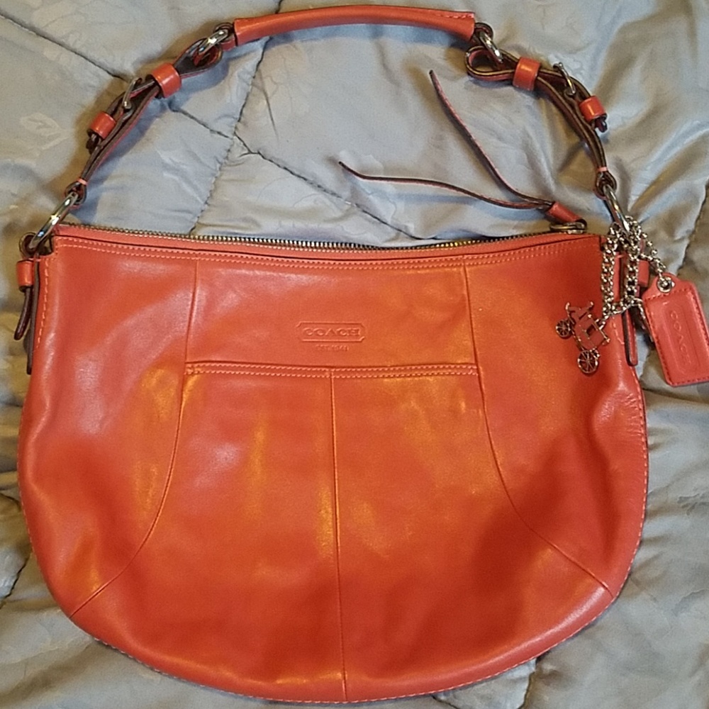Coach Leather Hobo